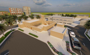 مشروع الأمير محمد بن سلمان لتطوير المساجد التاريخية يعيد بناء مسجد القبلي بالمواد الطبيعية على الطراز النجدي