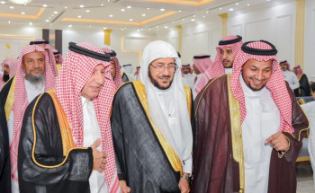 فايز العنزي يحتفي بزواج نجله “خالد” بحضور وزير الإسلامية بالرياض