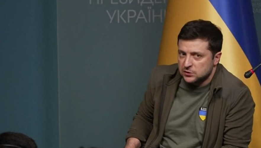 زيلينسكي : لم نهاجم بوتين بل إننا نقاتل على أراضينا