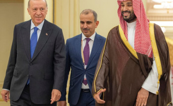 ولي العهد يستقبل الرئيس التركي  بقصر السلام في جدة