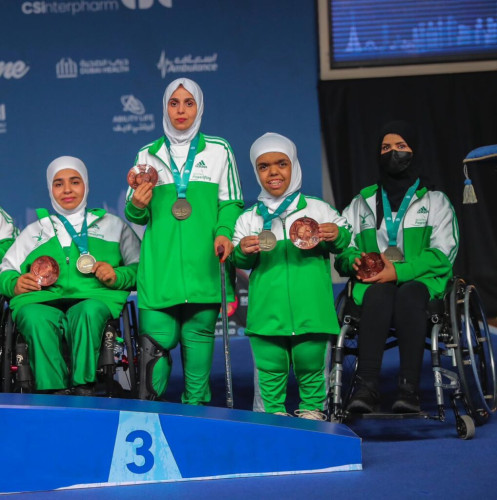 المنتخب السعودي للفرق يحصد فضية وبرونزية الرجال و برونزية السيدات في ختام كأس العالم لرفع الأثقال البارالمبية ( دبي 2024) وعدنان نورسعيد يقترب من التأهل الى اولمبياد باريس 2024