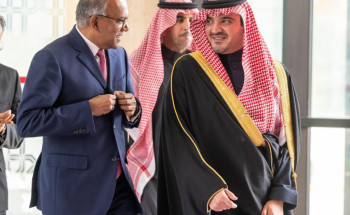 الأمير عبدالعزيز بن سعود يستقبل وزير الشؤون الداخلية وزير القانون في جمهورية سنغافورة