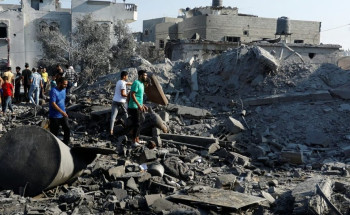 استشهاد سبعة فلسطينيين في قصف إسرائيلي استهدف مدينة رفح