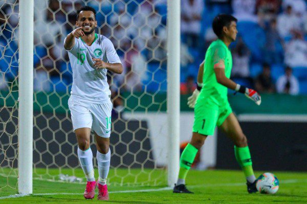 الأخضر يهز شباك سنغافورة بثلاثية دون رد