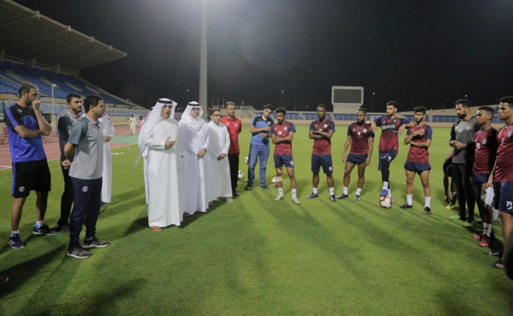 العدالة يجري حصته التدريبية الرئيسية على ملعب عبدالله بن جلوي العدالة يجري حصته التدريبية الرئيسية على ملعب عبدالله بن جلوي