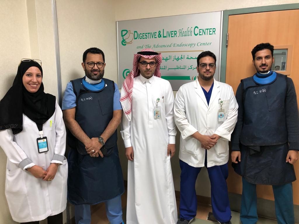 إجراء منظار ناجح للجهاز الهضمي بتقنية الأشعة الصوتية التداخلية