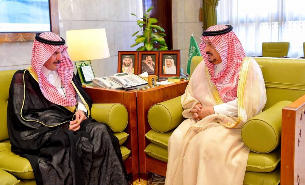 سمو أمير منطقة الرياض يستقبل الرئيس التنفيذي لشركة اتحاد اتصالات “موبايلي” سمو أمير منطقة الرياض يستقبل الرئيس التنفيذي لشركة اتحاد اتصالات “موبايلي”