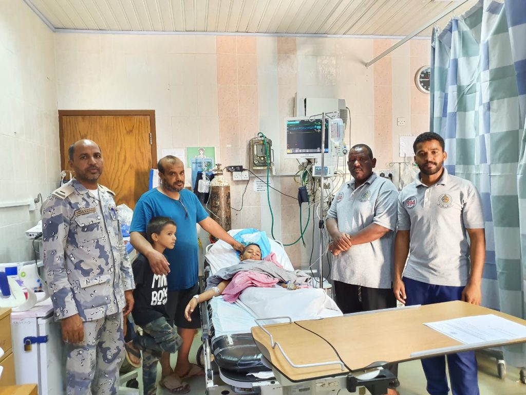 حرس الحدود ينقذ طفلا من الغرق