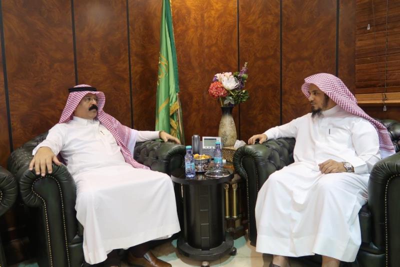 مدير هيئة الجوف يستقبل مدير مكافحة المخدرات بالمنطقة مدير هيئة الجوف يستقبل مدير مكافحة المخدرات بالمنطقة