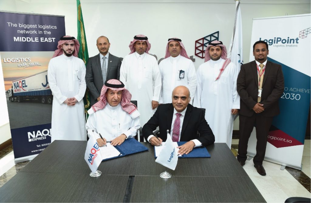 شركة *”LogiPoint”* توقع اتفاقية مع شركة “ناقل” لإنشاء أول قرية في منطقة الإيداع لمناولة بضائع التجاره الإلكترونية في ميناء جدة الاسلامي شركة *”LogiPoint”* توقع اتفاقية مع شركة “ناقل” لإنشاء أول قرية في منطقة الإيداع لمناولة بضائع التجاره الإلكترونية في ميناء جدة الاسلامي