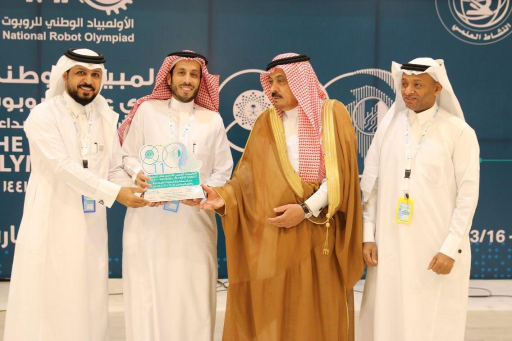 ” تعليم الأحساء ” يحقق جائزتي بمسابقة الأولمبياد الوطني الحادي عشر للروبوت على مستوى المملكة