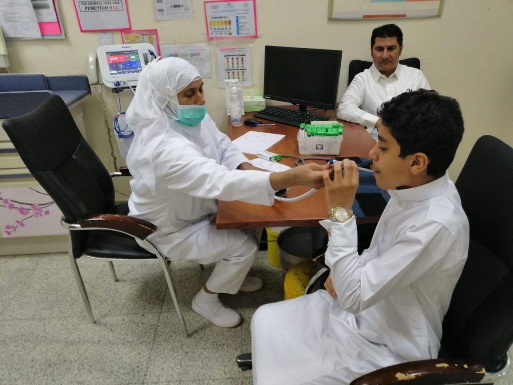 تغطية العمل في مركز صحي الظفير بالباحة على مدار الساعة