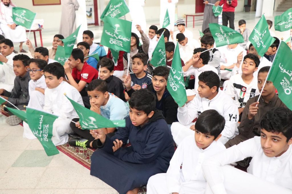 مدارس قطاع الشرق بالأحساء تهتف .. سمعاً وطاعةُ لك ياسلمان