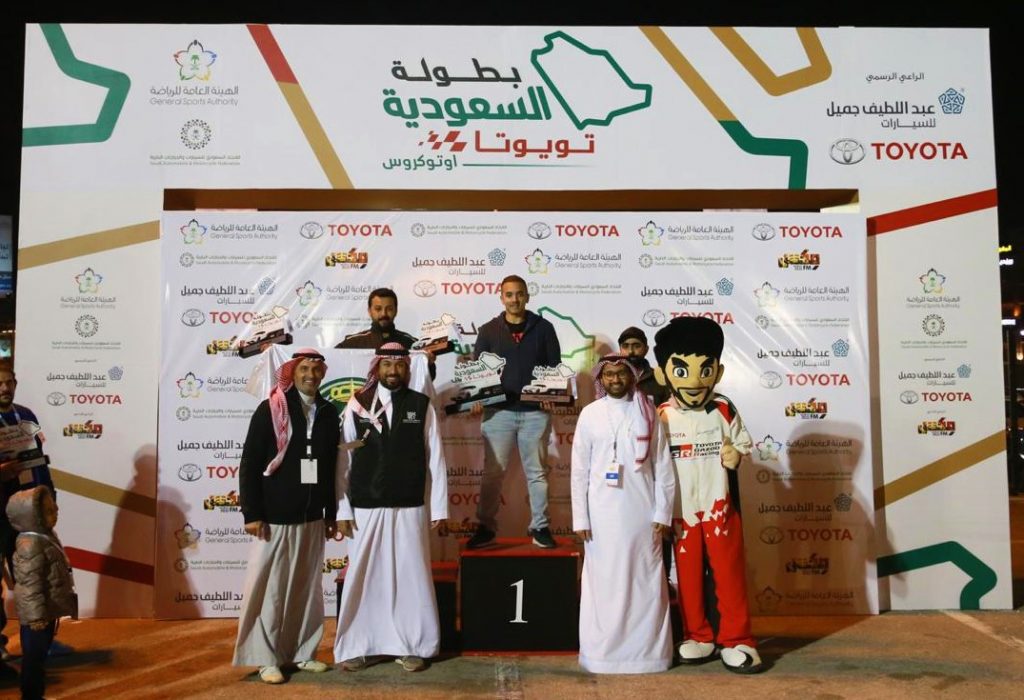 الدوسري يحقق المركز الأول في الجولة الثانية من بطولة السعودية تويوتا “للأوتوكروس”
