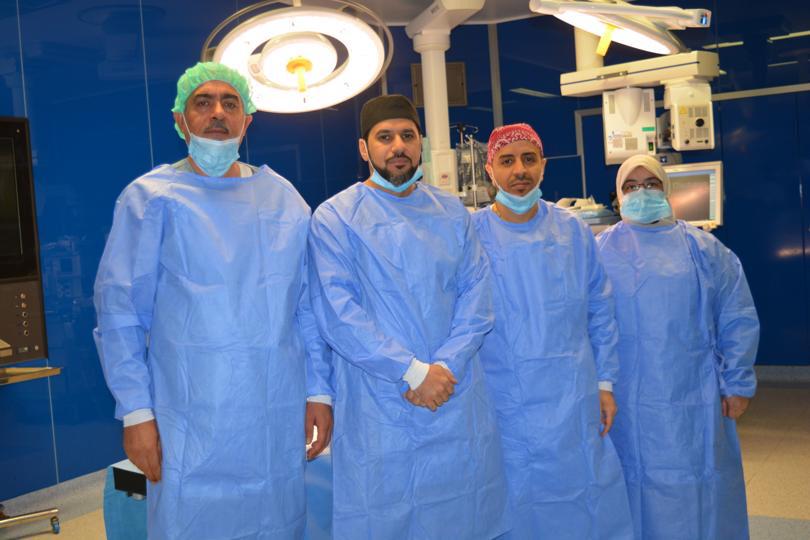 تدخل طبي ناجح لإنقاذ مريضة من شلل رباعي