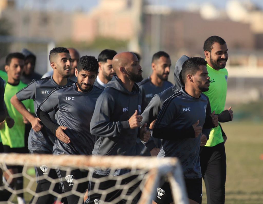 اختبارات بدنية تجهز لاعبي هجر لانطلاق الدور الثاني من الدوري