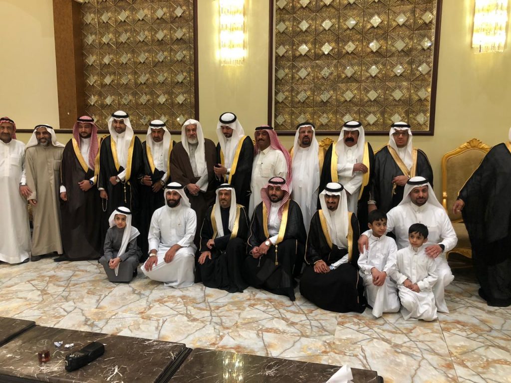 بالصور… “الحداد” تحتفل بزواج ابنها مهدي