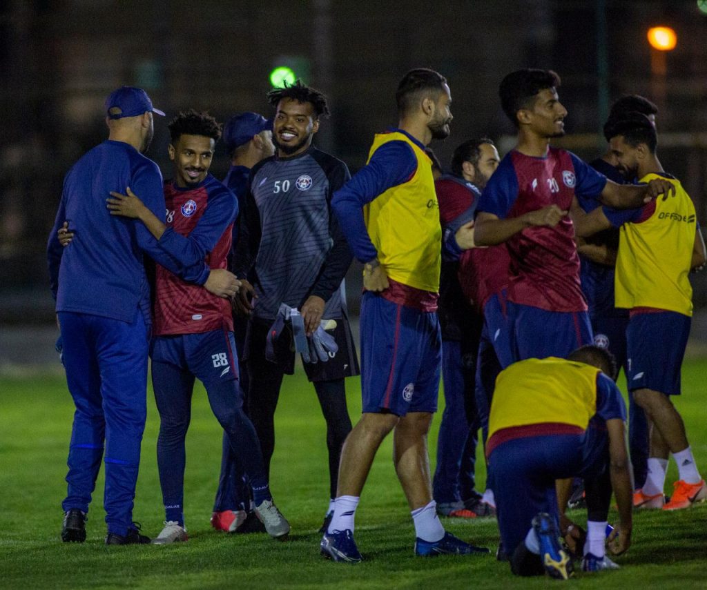 “العدالة “يختتم تدريباته في ملعبه ويغادر إلى العاصمة الرياض