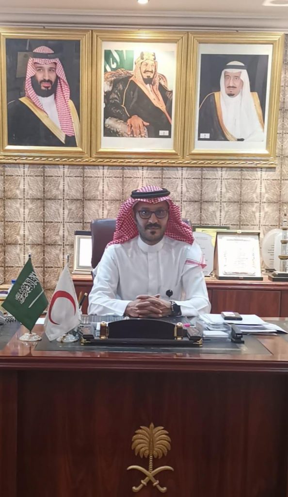 الزهراني مدير عام فرع هيئة الهلال الأحمر  بالمدينة
