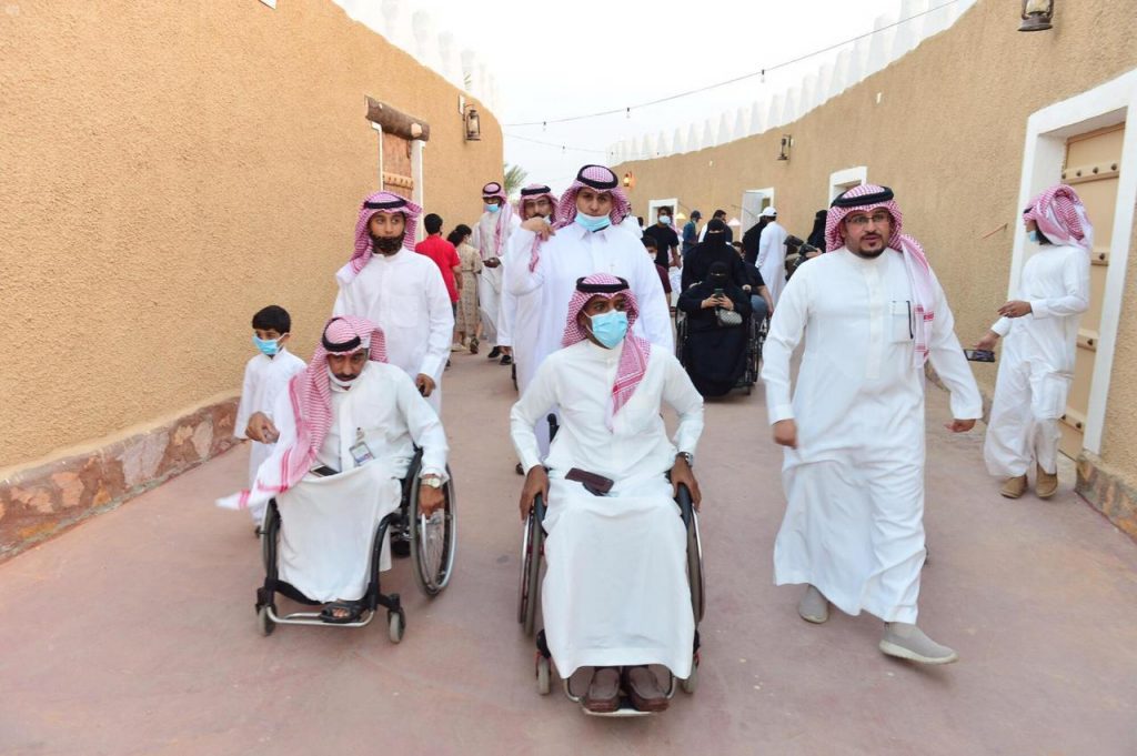 مهرجان التمور والأسرة بحائل يستقبل أعضاء نادي ذوي الاحتياجات الخاصة بالمنطقة مهرجان التمور والأسرة بحائل يستقبل أعضاء نادي ذوي الاحتياجات الخاصة بالمنطقة