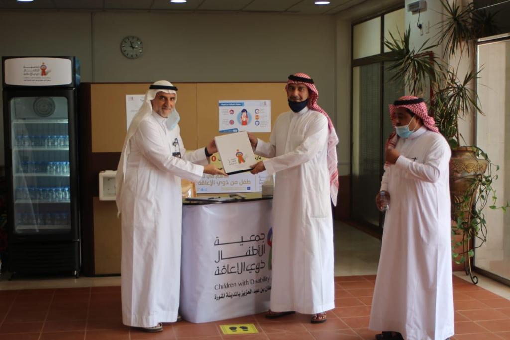 الرئيس التنفيذي لنماء المنورة يزور مركز الأمير سلطان لرعاية المعاقين