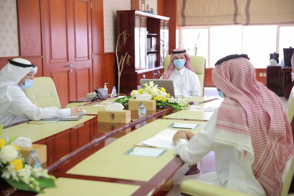 رئيس جامعة الجوف أ.د/ محمد الشايع يدشن دورات تهدف لتطوير مهارات أعضاء هيئة التدريس في التعليم الإلكتروني والجودة والاعتماد الأكاديمي