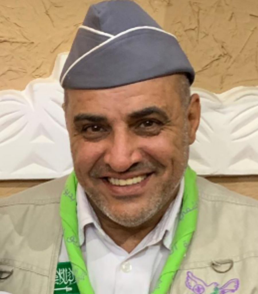 أمين عام جمعية الكشافة العربية السعودية د.صالح الحربي يثني ويقدر جهود الفريق الكشفي بديوانية آل حسين