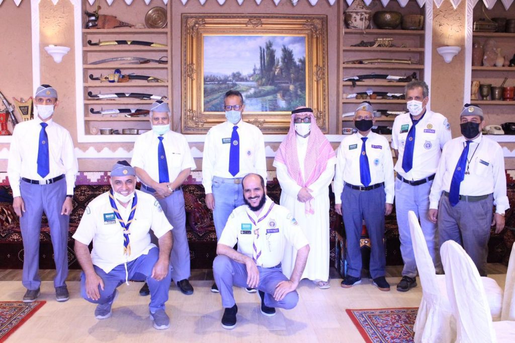 رابطة رواد الكشافة السعودية تعقد اجتماعها الرابع بديوانية آل حسين التاريخية