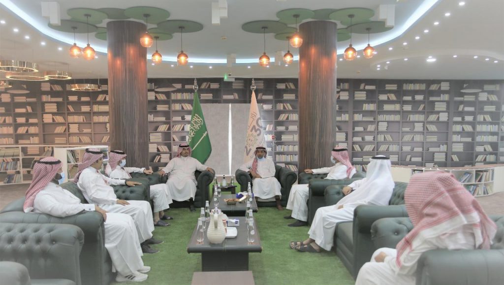 وفد من جامعة الحدود الشمالية يزور المعهد السعودي التقني للتعدين وفد من جامعة الحدود الشمالية يزور المعهد السعودي التقني للتعدين