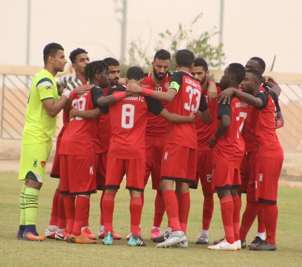 على ملعب الجبلين القيصومة يكسب اللواء بهدفين