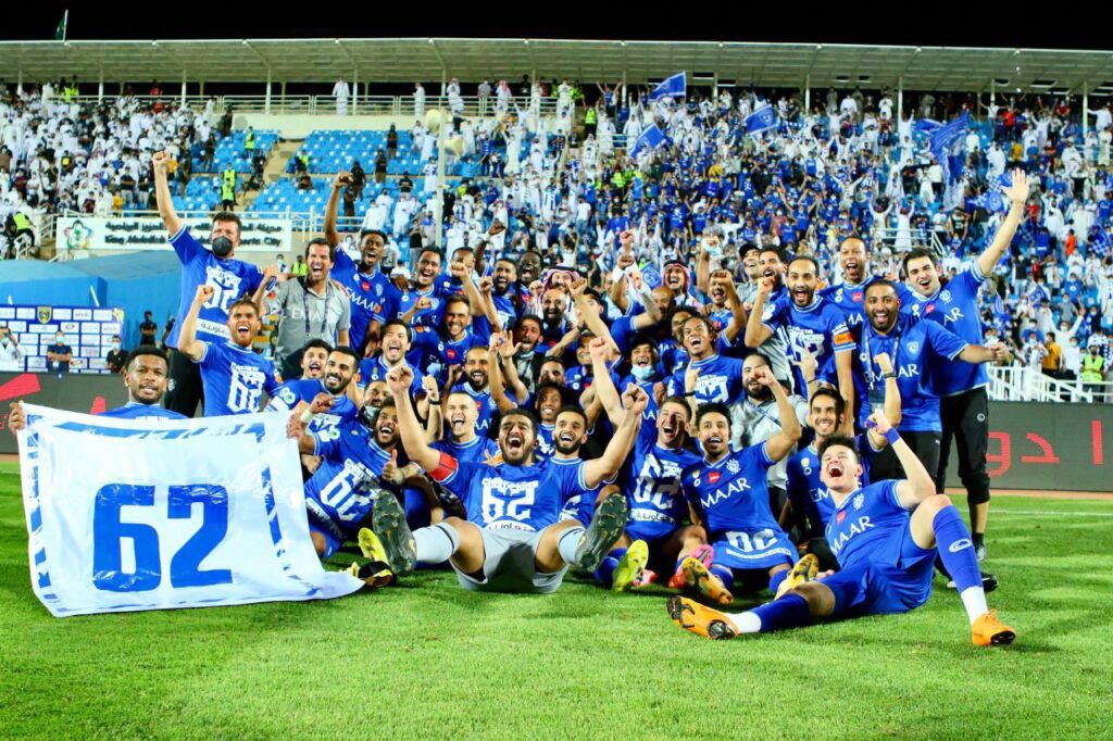 الزعيم يحسم لقب الدوري الـ 17 في تاريخه  . . والشباب يكتسح الفيصلي بخماسية