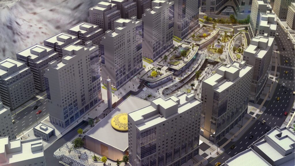 الانتهاء من 60 % من البنية التحتية لمشروع ذاخر مكة