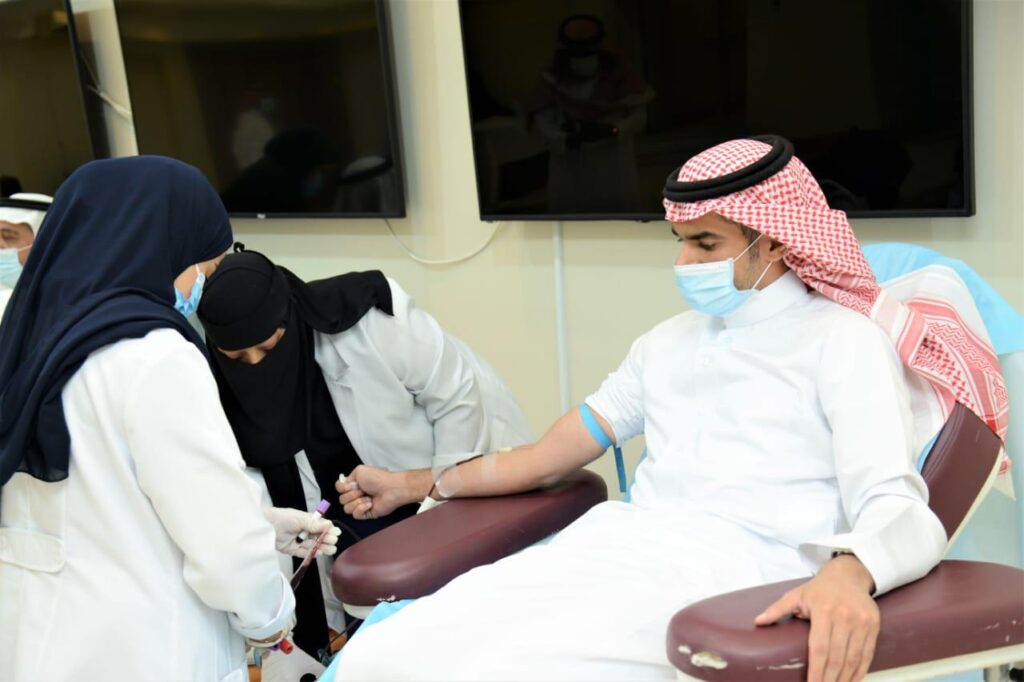 صحة الرياض تطلق حملة التبرع بالدم لمنسوبي وزارة النقل والخدمات اللوجستية