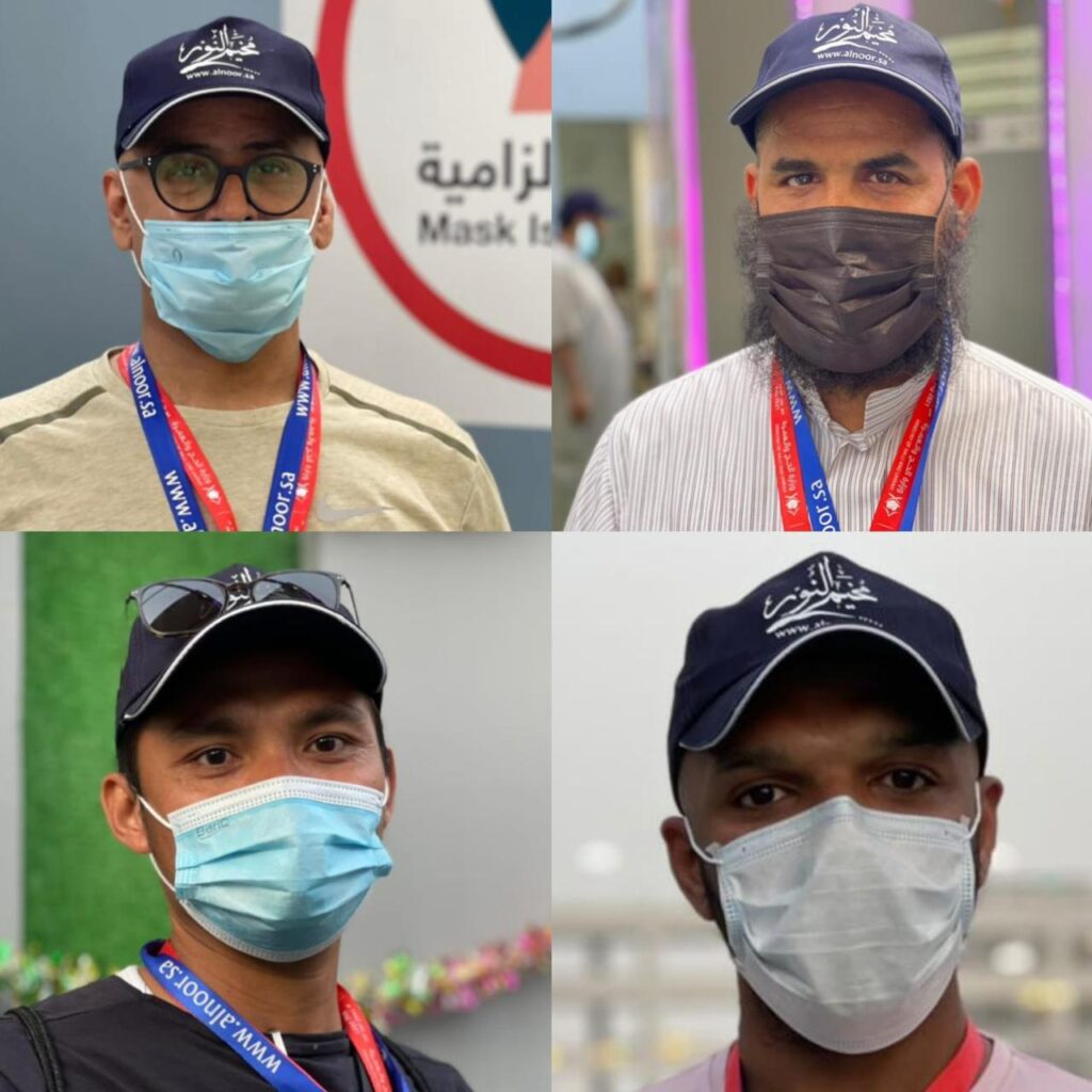 حجاج بيت الله الحرام يرفعون الشكر والثناء الشكر لقيادة بمناسبة نجاح حج 1442