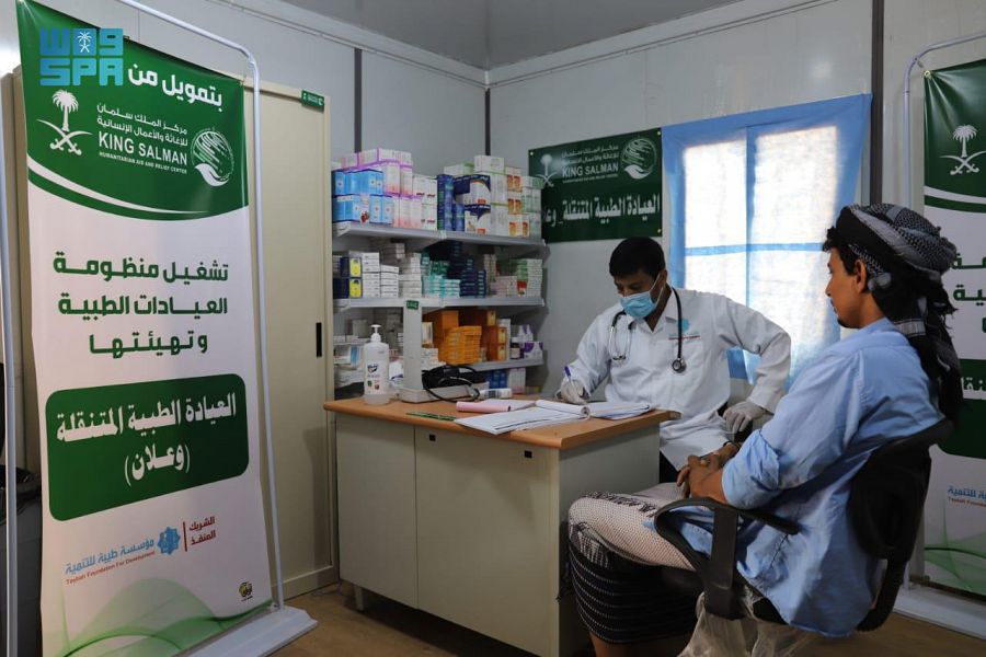 العيادات الطبية المتنقلة لمركز الملك سلمان للإغاثة في مخيم وعلان تقدم خدماتها العلاجية لـ 135 مستفيداً خلال أسبوع