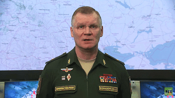 الجيش الروسي يكشف حصيلة مكاسبه منذ بداية الغزو: دمرنا 2032 هدفًا عسكريًّا أوكرانيًّا الجيش الروسي يكشف حصيلة مكاسبه منذ بداية الغزو: دمرنا 2032 هدفًا عسكريًّا أوكرانيًّا