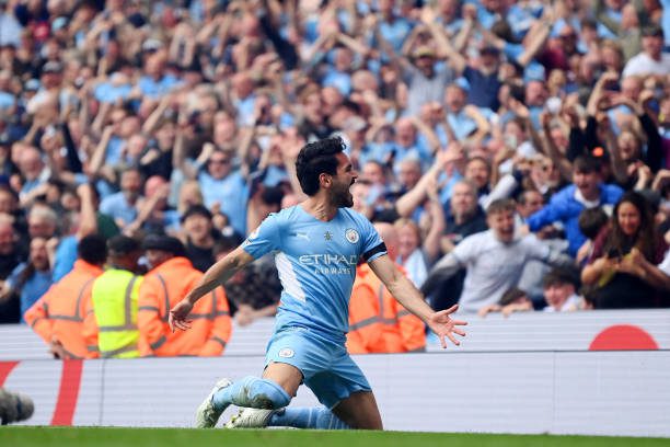 مانشستر سيتي يتوج بطلاً للدوري الإنجليزي 2022 بثلاثية فى أستون فيلا