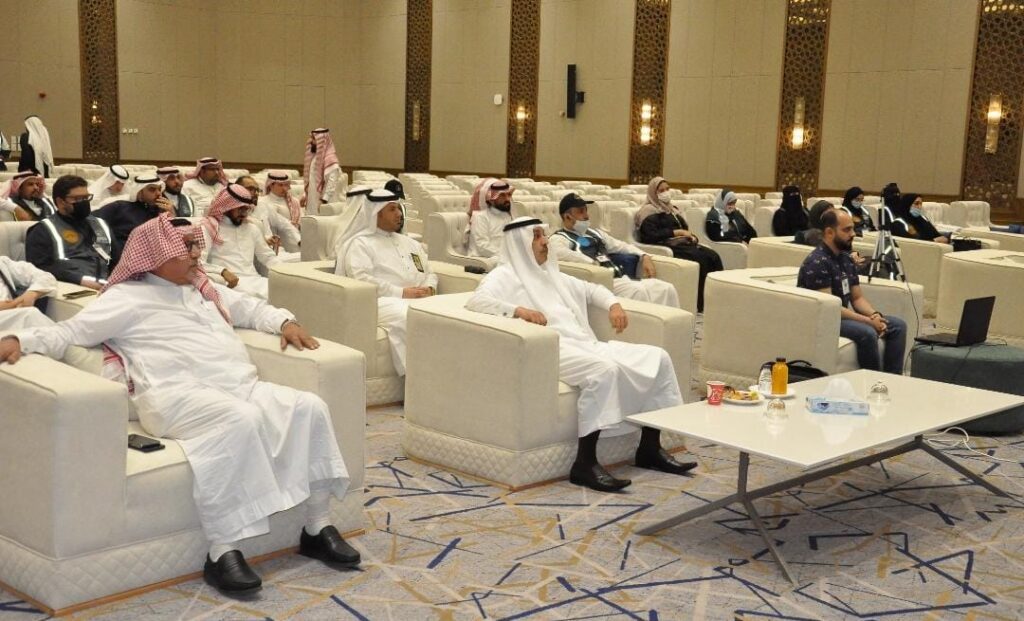 الأدلاء تنظم  برنامج تدريبي بعنوان ” التعامل مع الحالات الطارئة والوقاية من العدوى “. بالتعاون مع هيئة الهلال الأحمر السعودي بالمدينة المنورة