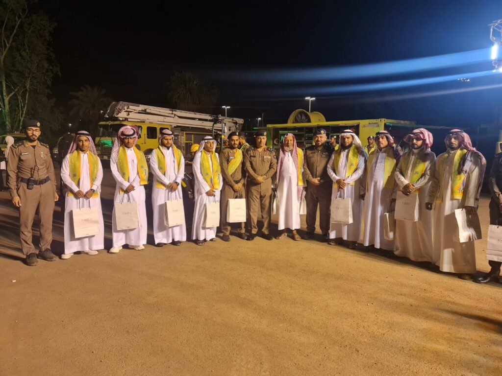 تكريم ذوي شهداء الواجب باليوم الوطني92 بالمدينة المنورة