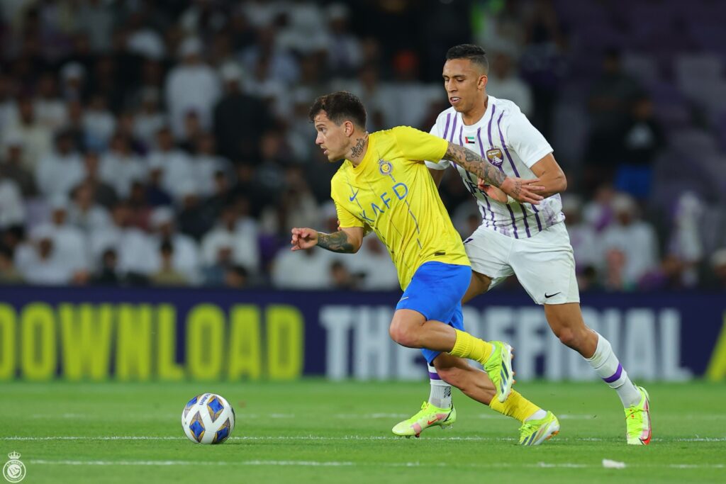 بهدف دون رد.. النصر يخسر من العين الإماراتي في ذهاب ربع نهائي دوري ابطال آسيا