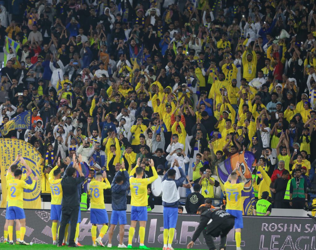 ‏‎في الدقائق الأخيرة.. النصر يكسب ضمك بهدف نظيف