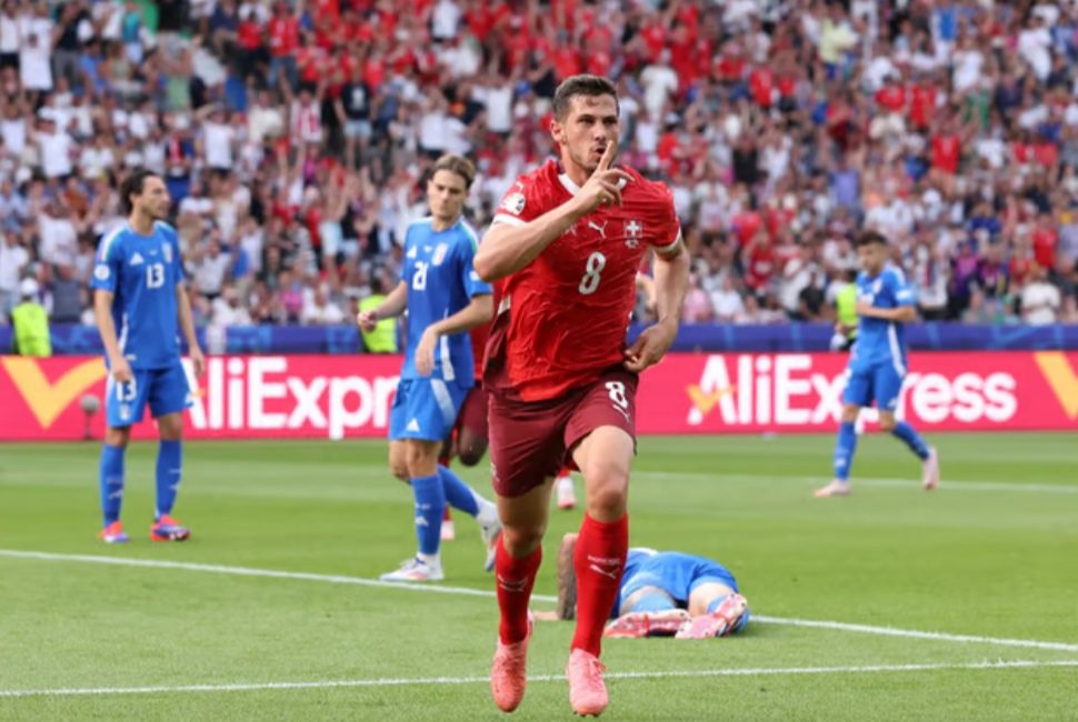 يورو 2024: سويسرا أول المتأهلين للدور ربع النهائي بثنائية إيطاليا
