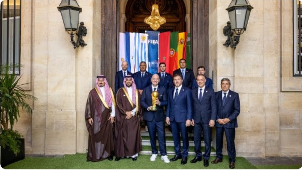 المملكة تسلّم “فيفا” ملف استضافة كأس العالم 2034