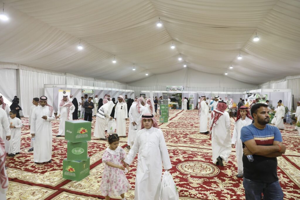 مهرجان “المنتجات الزراعية الثاني” في تيماء يختتم فعالياته بأكثر من 12 ألف زائر