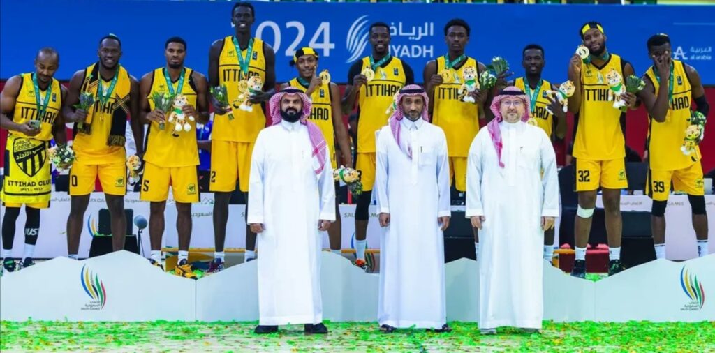 دورة الألعاب السعودية الثالثة.. الاتحاد ينتزع ذهبية سلة الرجال