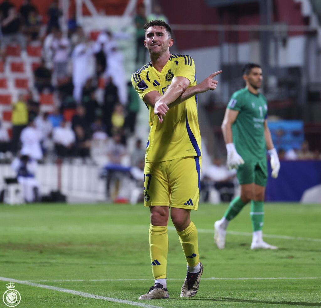 النصر يحقق الفوز أمام الاستقلال الإيراني ضمن الجولة الثالثة من دوري أبطال آسيا النخبة النصر يحقق الفوز أمام الاستقلال الإيراني ضمن الجولة الثالثة من دوري أبطال آسيا النخبة