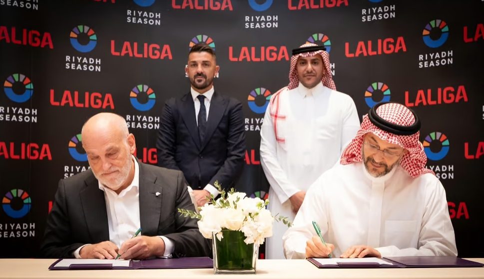 لمدة ثلاث سنوات.. “موسم الرياض” راعياً رسمياً للدوري الإسباني لكرة القدم