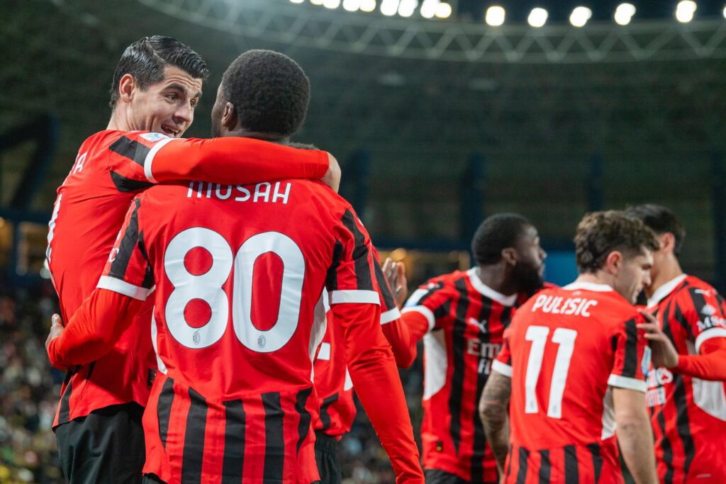 إي سي ميلان يكسب يوفنتوس بهدفين مقابل هدف ويتأهل إلى نهائي كأس السوبر الإيطالي إي سي ميلان يكسب يوفنتوس بهدفين مقابل هدف ويتأهل إلى نهائي كأس السوبر الإيطالي