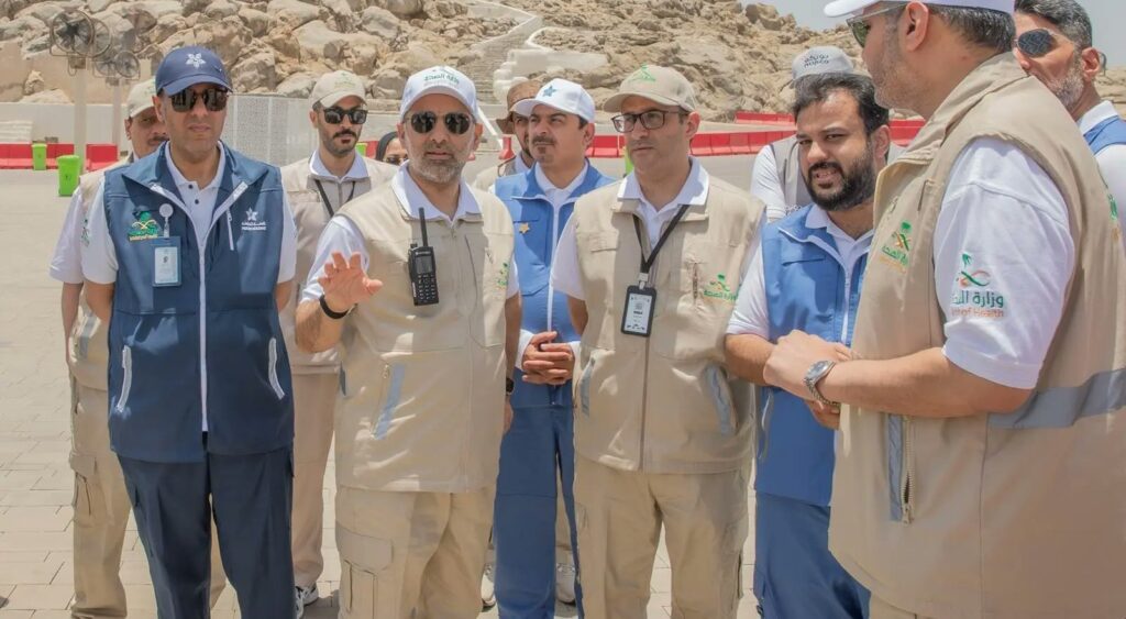 وزير الصحة يتفقد جاهزية مستشفى جبل الرحمة بمشعر عرفات لخدمة ضيوف الرحمن