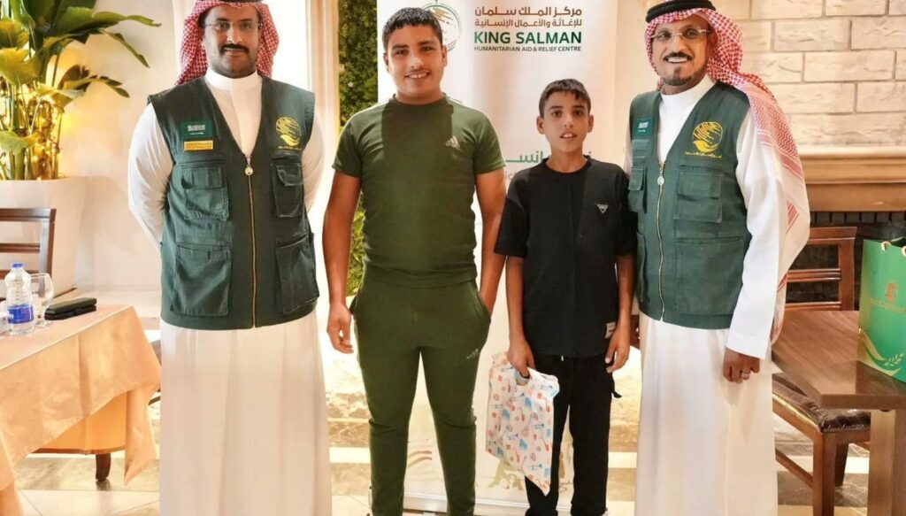طفلان من قطاع غزة يتلقيان العلاج في الأردن بعد إصابتهما بورم لمفاوي.. بدعم من مركز الملك سلمان للإغاثة